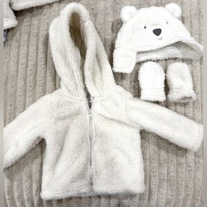 Carters Fleece Winter Set